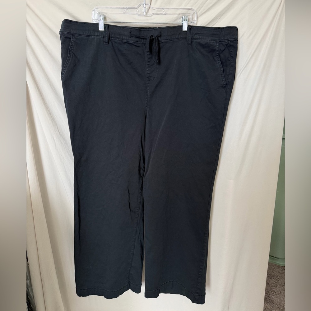 Torrid Women's Wide Leg Ankle Crop Pants